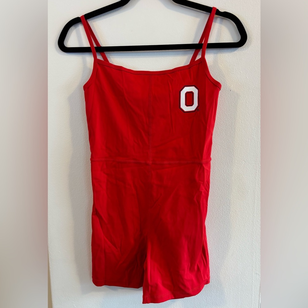 Hype and Vice Ohio Buckeyes Strapped Romper Small
